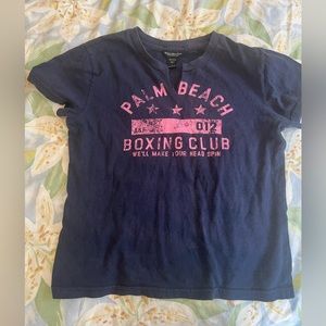 Vintage Abercrombie palm beach boxing club T-shirt